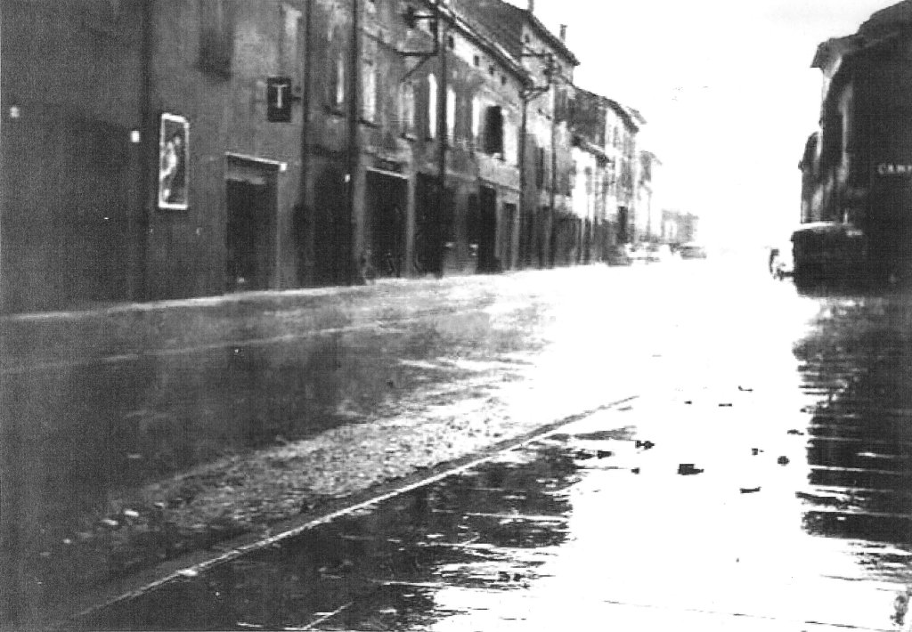 pioggia in via Matteotti